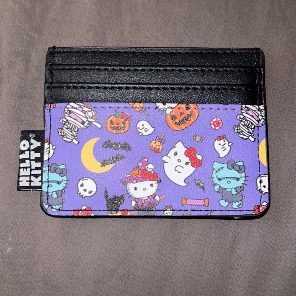 Hello kitty Halloween card holder